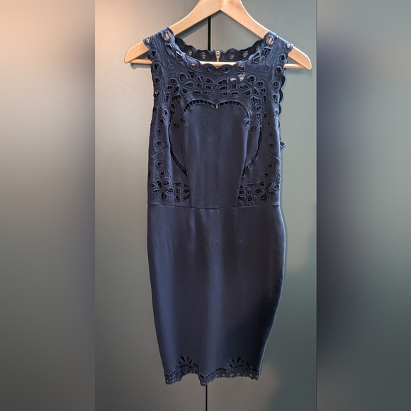 TED BAKER Size 3 Sheath Dress - Picture 4 of 5